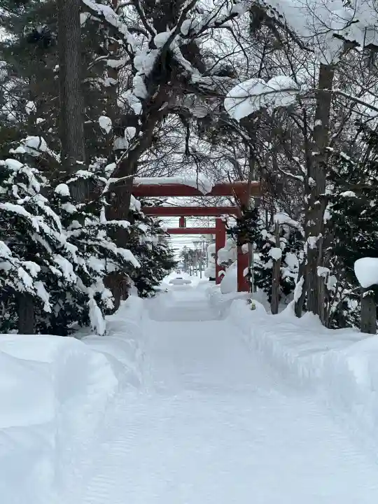 永山神社の景色