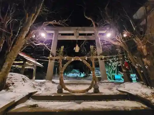 釧路一之宮 厳島神社の鳥居