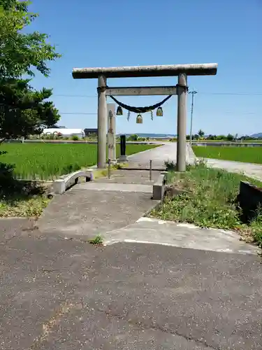 小勢護国神社の鳥居