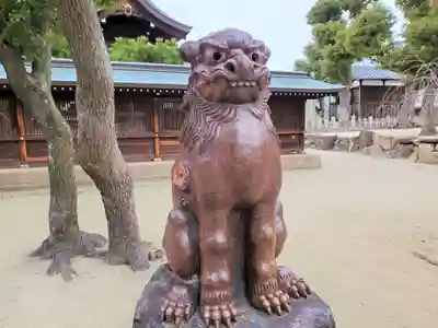 貴布禰神社の狛犬