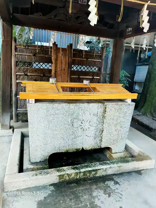 菅原神社の手水舎