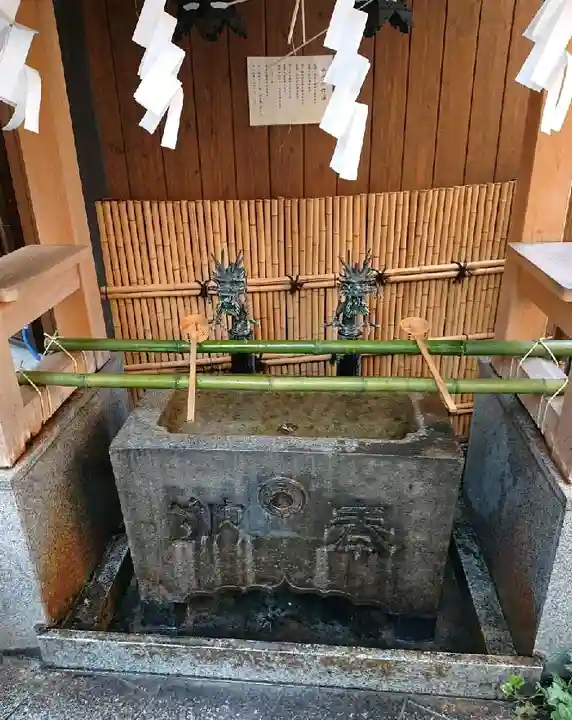 小網神社の手水舎