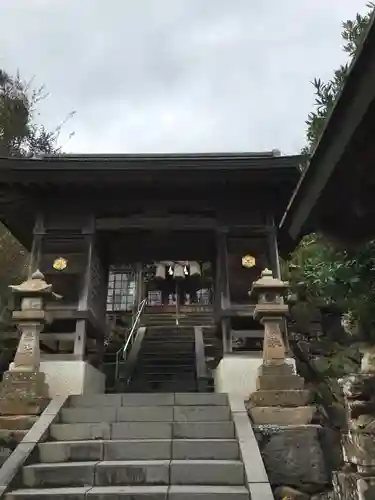 野白神社の山門・神門