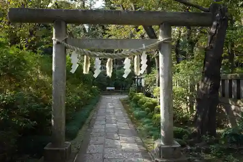 松陰神社の鳥居