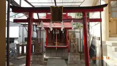 天祖諏訪神社の鳥居