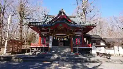 山中諏訪神社の本殿・本堂