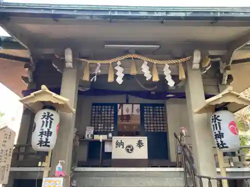上目黒氷川神社の本殿・本堂