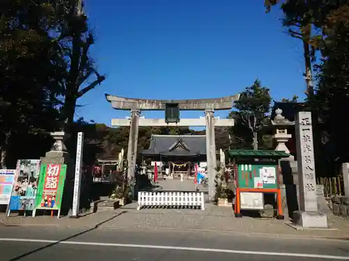 牟呂八幡宮の鳥居