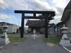 朝里神社の鳥居