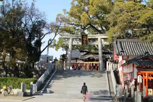 百舌鳥八幡宮の鳥居