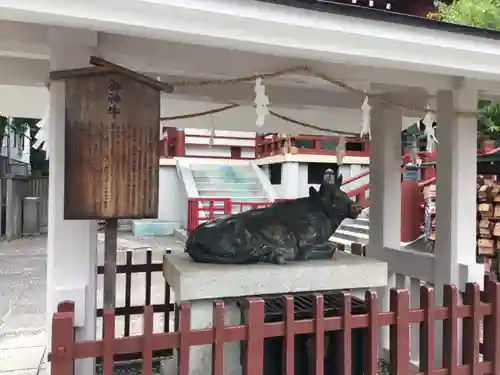 亀戸天神社の狛犬