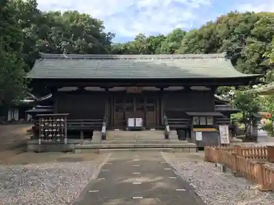 上地八幡宮の本殿・本堂