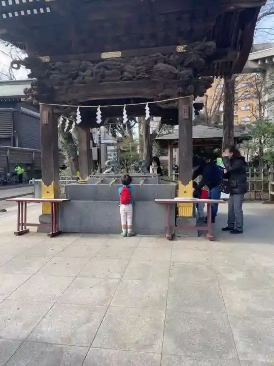 大國魂神社の手水舎