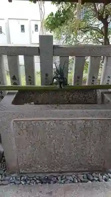 築土神社の手水舎