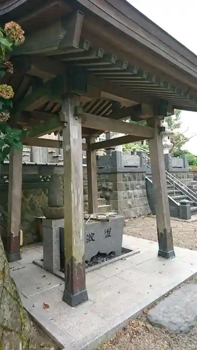 禅昌寺の手水舎