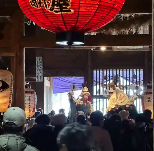 大日靈貴神社の神楽