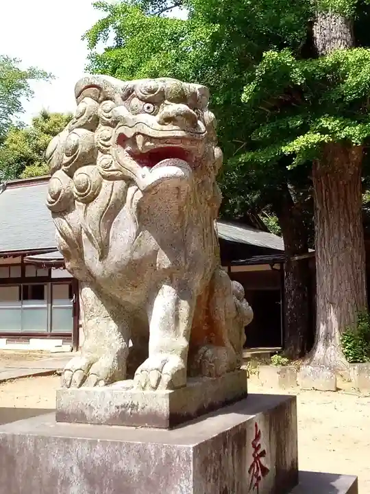 大戸神社の狛犬