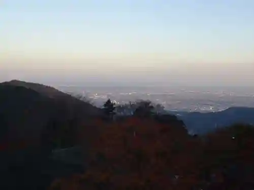 大山阿夫利神社の景色