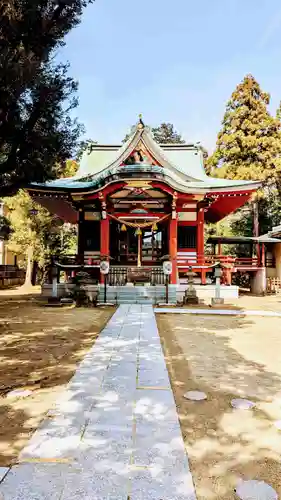 柏諏訪神社の本殿・本堂