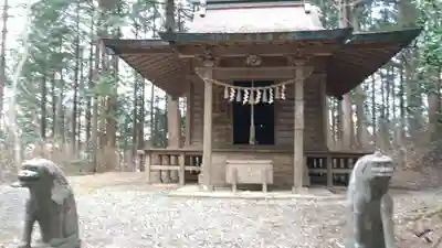 零羊崎神社の本殿・本堂