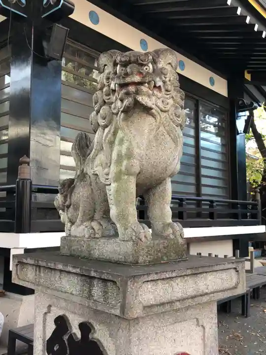 須賀神社の狛犬