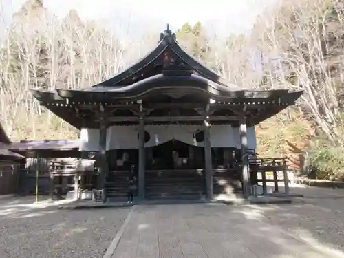 戸隠神社中社の本殿