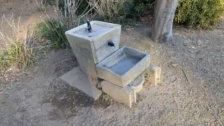 秋元神社の手水舎
