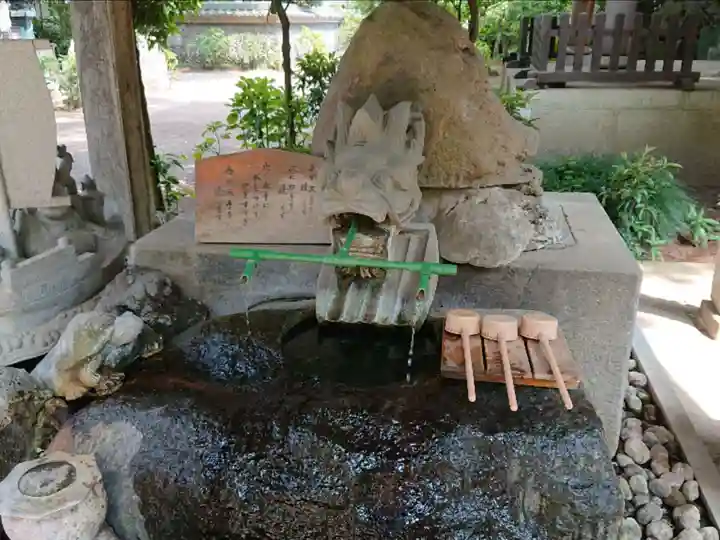 大宝八幡宮の手水舎