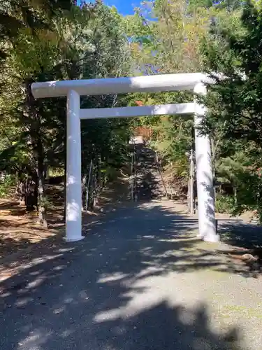 温根湯神社の鳥居