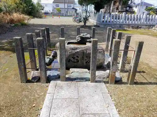 岩倉神社（岩倉町招魂社）の手水舎