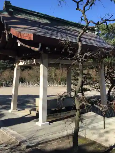 結城神社の手水舎