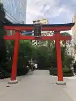 福徳神社(芽吹稲荷)の鳥居