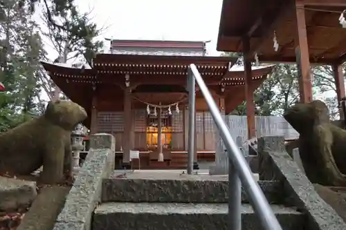 阿久津「田村神社」（郡山市阿久津町）旧社名：伊豆箱根三嶋三社の本殿