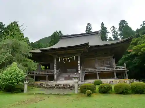 若狭神宮寺の本殿