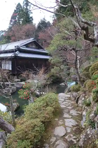 百済寺の庭園