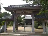 鏡忍寺の山門・神門