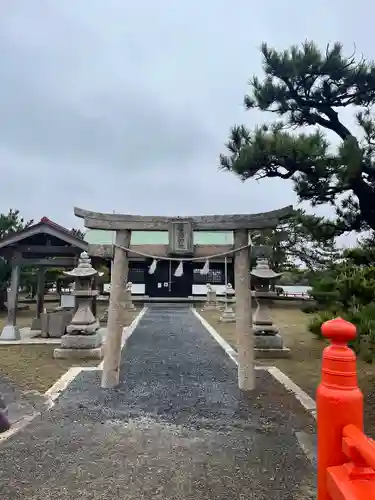 常盤神社の鳥居