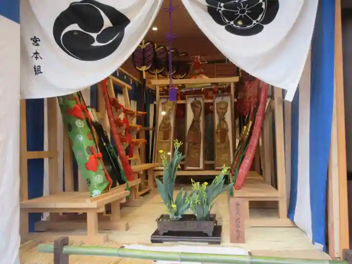 八坂神社御旅所のお祭り