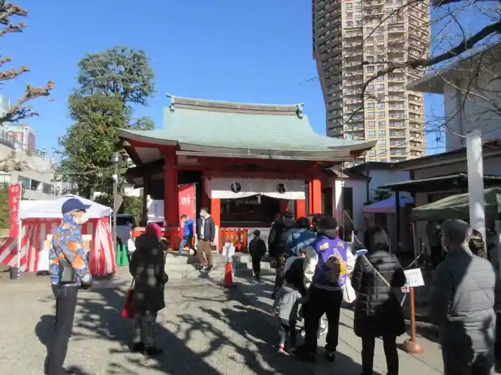 麻布氷川神社の本殿・本堂