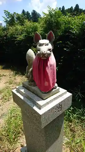 土屋稲荷神社の狛犬