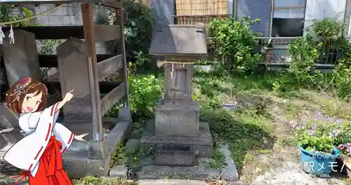 武蔵御嶽神社・出羽三山神社・道祖神の末社・摂社