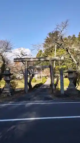 鹿島大神宮の鳥居