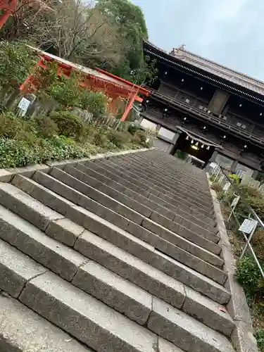 高津柿本神社の山門