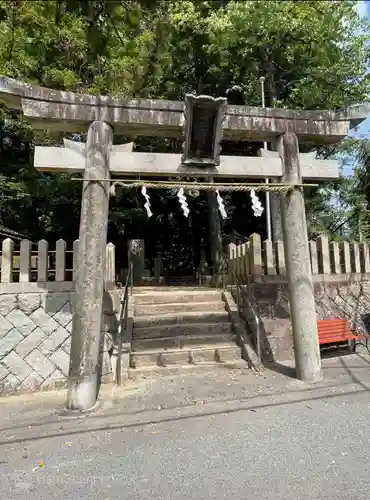 船坂山王神社の鳥居