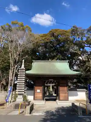小宅神社の山門・神門