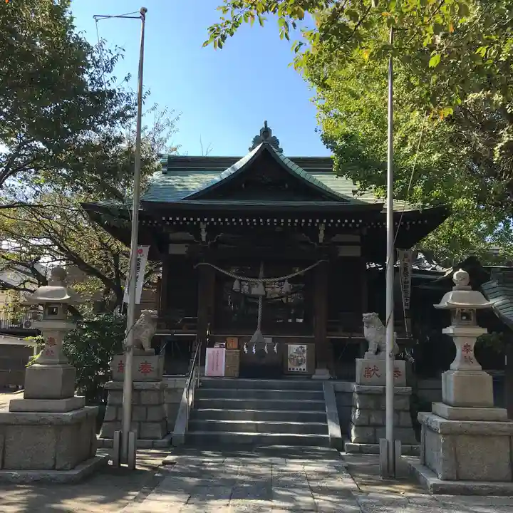 宇迦八幡宮の本殿・本堂