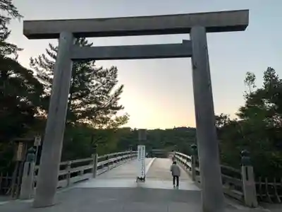 伊勢神宮内宮(皇大神宮)の鳥居
