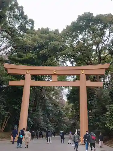 明治神宮の鳥居