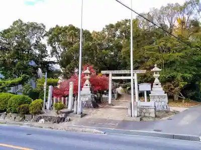 一之御前社の鳥居