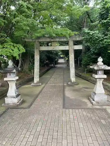 葛原八幡神社の鳥居